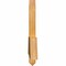 Ekena Millwork Eugene Rough Sawn Timber Gable Bracket, Western Red Cedar, 60"W x 17"H x 2"D x 6"F, 7/12 Pitch GBW060X17X0206EUG00RWR - alternate 4